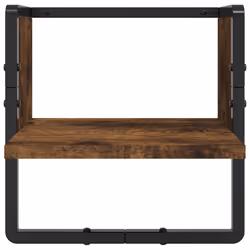 VidaXL 836310 shelve Wood, Metal Oak, Brown - Additional view 5