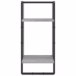 VidaXL 836311 shelve Wood, Metal Grey - Additional view 7