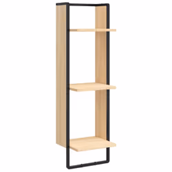 VidaXL 836314 shelve Wood, Metal Wood - Additional view 8