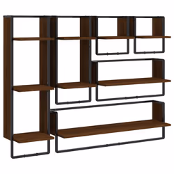 VidaXL 836317, Wood, Metal, Brown, Wood, 1 pc(s)