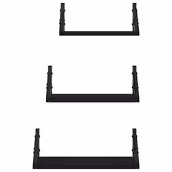 VidaXL 836318 shelve Wood, Metal Black - Additional view 4