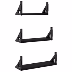 VidaXL 836318 shelve Wood, Metal Black - Additional view 6