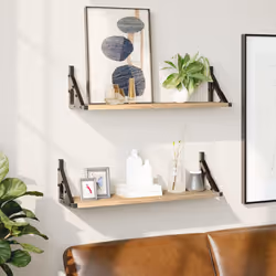 VidaXL 836324 shelve Wood, Metal Wood