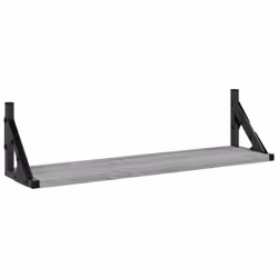 VidaXL 836326 shelve Metal, Wood Grey, Oak - Additional view 4