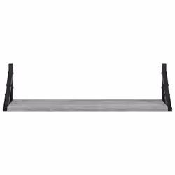VidaXL 836326 shelve Metal, Wood Grey, Oak - Additional view 5