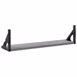 VidaXL 836326 shelve Metal, Wood Grey, Oak - Additional view 7