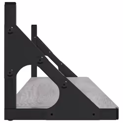 VidaXL 836331 shelve Wood, Metal Grey - Additional view 6