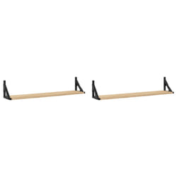 VidaXL 836339 shelve Wood, Metal Wood