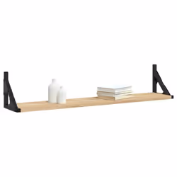 VidaXL 836339 shelve Wood, Metal Wood