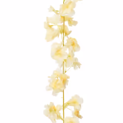 vidaXL Artificial Flower Garlands Fake Flowers Artificial Plants Decor 6 pcs - champagne - Additional view 5