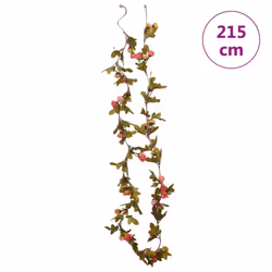 vidaXL Artificial Flower Garlands Fake Flowers Artificial Plants Decor 6 pcs - rose