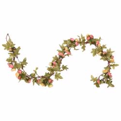 vidaXL Artificial Flower Garlands Fake Flowers Artificial Plants Decor 6 pcs - pink