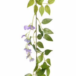 vidaXL Artificial Flower Garlands Fake Flowers Artificial Plants Decor 6 pcs - purple - Additional view 4