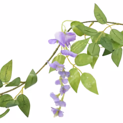 vidaXL Artificial Flower Garlands Fake Flowers Artificial Plants Decor 6 pcs - purple - Additional view 5
