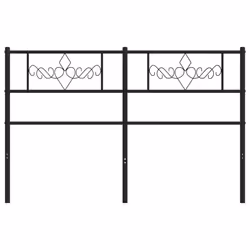 VidaXL 355300 headboard/footboard Black