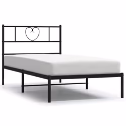 VidaXL 355458, Black, 105 cm, 2.07 m, 90 cm, 1000 x 2000 mm, 30 cm