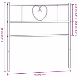 VidaXL 355491 headboard/footboard Black - Additional view 6