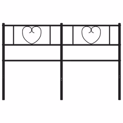VidaXL 355498 headboard/footboard Black - Additional view 5