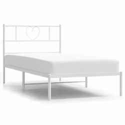 VidaXL 355507, White, 105 cm, 2.07 m, 90 cm, 1000 x 2000 mm, 30 cm