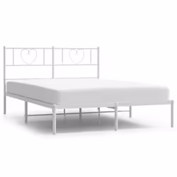 VidaXL 355510, White, 125 cm, 2.07 m, 90 cm, 1200 x 2000 mm, 30 cm