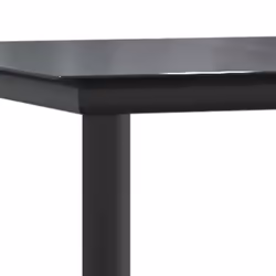 vidaXL Garden Dining Set Outdoor Dining Set 5 Piece Black Steel and Textilene - Additional view 5