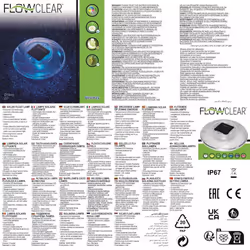 Bestway Floating Solar Light Pond Light for Pool Floating Solar Lamp 58111 - Additional view 4