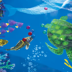 Bestway Inflatable Pool Kids Paddling Pool & 3D Goggles Undersea Adventure 54177 - Additional view 7