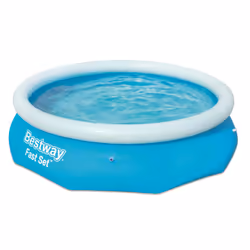 Bestway Inflatable Swimming Pool Patio Above Ground Pool Fast Set Round 57266