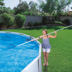 Bestway Swimming Pool Maintenance Kit Pool Skimmer Flowclear Deluxe 58237