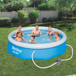Bestway Swimming Pool Set Above Ground Swimming Pool Frame Pool Fast Set 57270 - Additional view 3