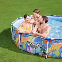 Bestway Swimming Pool Above Ground Swimming Pool Frame Pool Steel Pro Frame