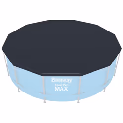 Bestway Pool Cover Above Ground Swimming Pool Cover for Round Pools Flowclear