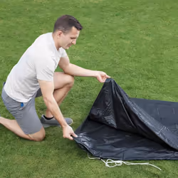 Bestway Pool Cover Above Ground Swimming Pool Cover for Round Pools Flowclear - Additional view 4