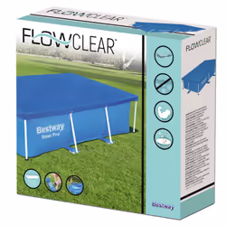 Bestway Pool Cover Above Ground Pool Cover for Rectangular Pools Flowclear - Additional view 6