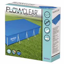 Bestway Pool Cover Above Ground Pool Cover for Rectangular Pools Flowclear - Additional view 4