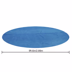 Bestway Solar Pool Cover Above Ground Pool Cover for Round Pools Flowclear