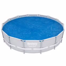 Bestway Solar Pool Cover Above Ground Pool Cover for Round Pools Flowclear