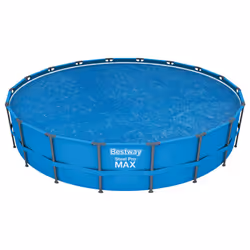 Bestway Solar Pool Cover Above Ground Pool Cover for Round Pools Flowclear