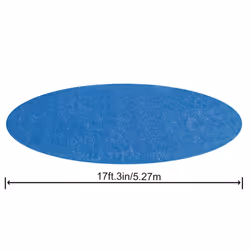 Bestway Solar Pool Cover Above Ground Pool Cover for Round Pools Flowclear