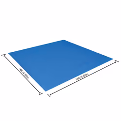 Bestway Pool Ground Cloth Pool Floor Protector Pool Ground Sheet Mat Flowclear