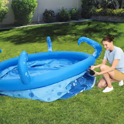 Bestway Swimming Pool Paddling Pool Garden Inflatable Pool Easy Set OctoPool - Additional view 4