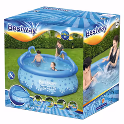 Bestway Swimming Pool Paddling Pool Garden Inflatable Pool Easy Set OctoPool - Additional view 7