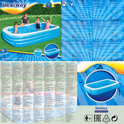 Bestway Inflatable Swimming Pool Outdoor Above Ground Pool Garden Frame Pool - Additional view 8