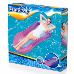 Bestway Inflatable Pool Lounger Swimming Pool Float Floating Lounger Aqua Lounge - Additional view 4