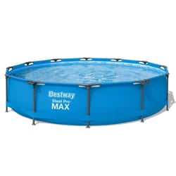 Bestway Swimming Pool Set Above Ground Swimming Pool Set Steel Pro MAX Frame