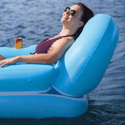 Bestway Floating Lounger Inflatable Pool Float Pool Lounger Hydro-Force Blue