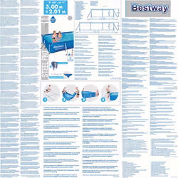 Bestway Swimming Pool Garden Above Ground Swimming Pool Frame Pool Steel Pro - Additional view 4