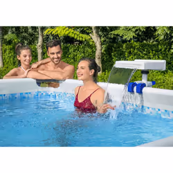 Bestway Flowclear Soothing LED Waterfall Pool Fountain Pond Waterfall Cascade