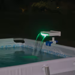 Bestway Flowclear Soothing LED Waterfall Pool Fountain Pond Waterfall Cascade