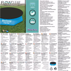 Bestway Flowclear Fast Set Pool Cover Swimming Pool Cover for Round Pools - Additional view 4